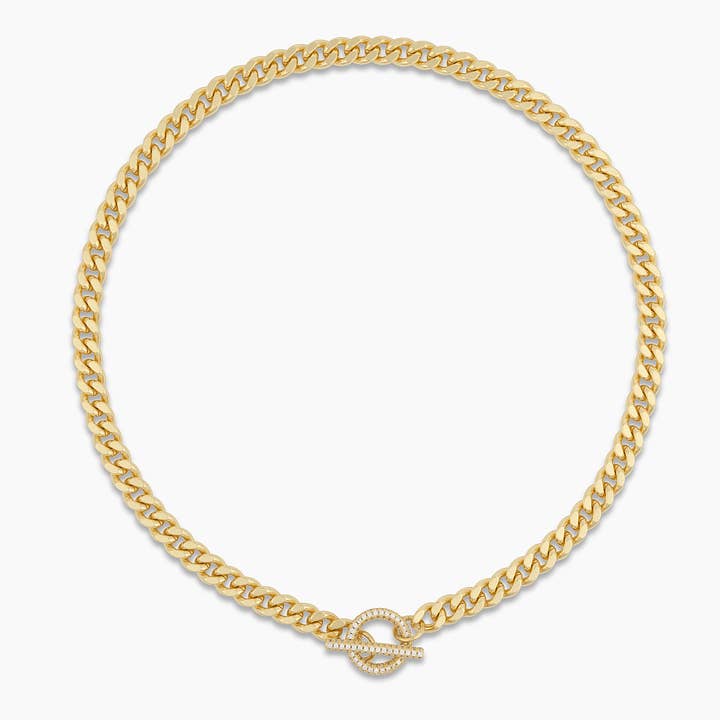Golden Hour- Curb Link Chain for wholesale by Fervor Montréal