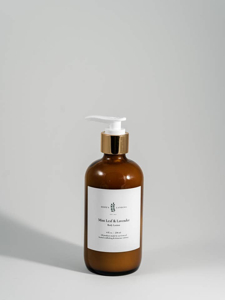 Eucalyptus & Spearmint Lotion for wholesale by Hope's Landing