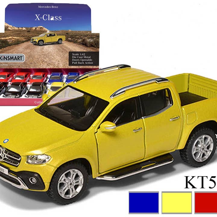 5" 2018 MERCEDES-BENZ X-CLASS Die Cast Car for wholesale by Luna Die-cast Cars