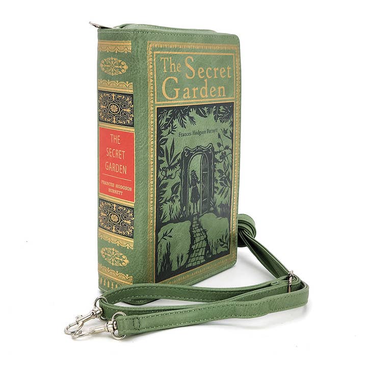 COMECO INC - Wholesale Clutch Bag - Women's - The Secret Garden Book Clutch Bag in Vinyl1