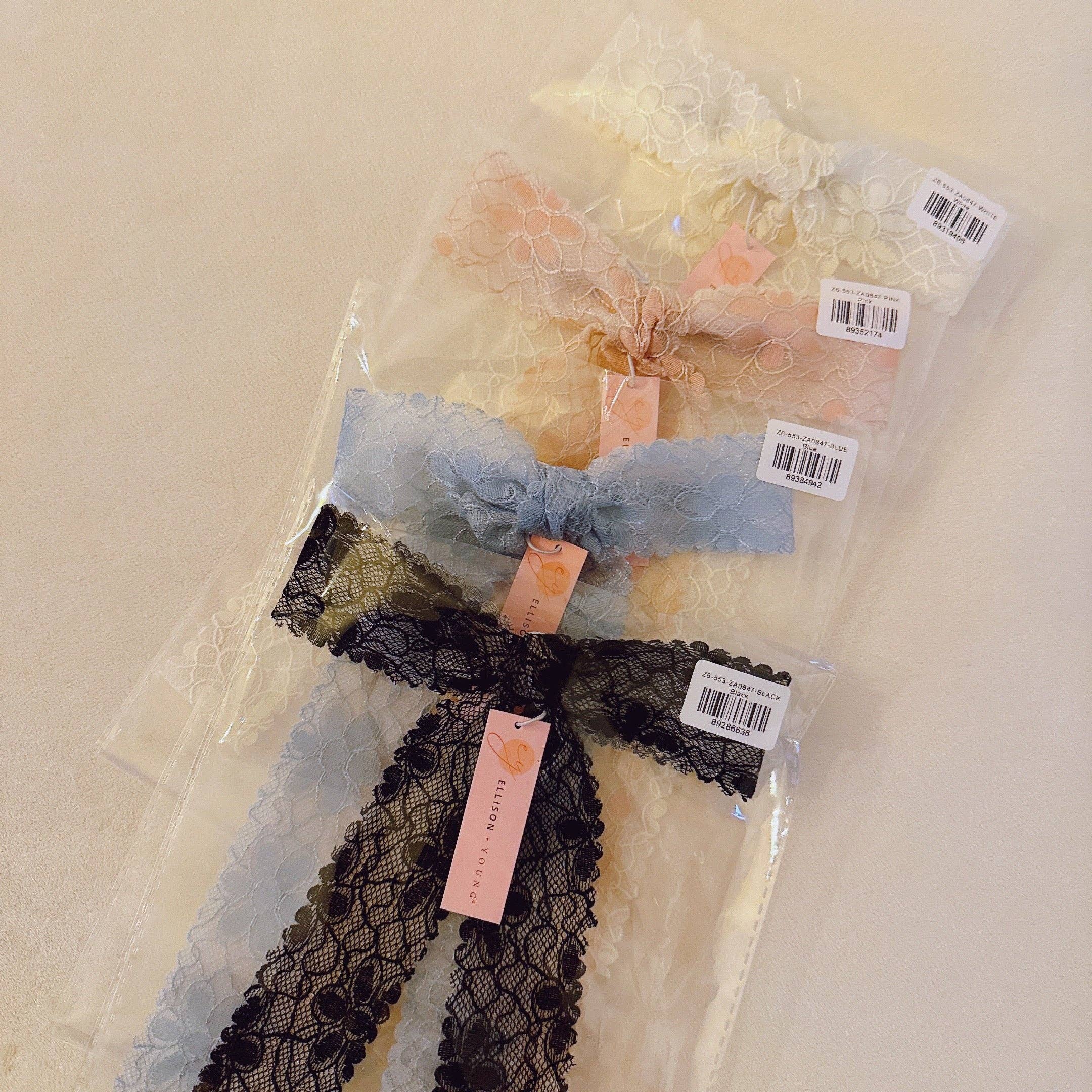 Ellison+Young – Großhandel Haarclip – Damen – Spitzen-Belle-Schleifen-Haarspange7