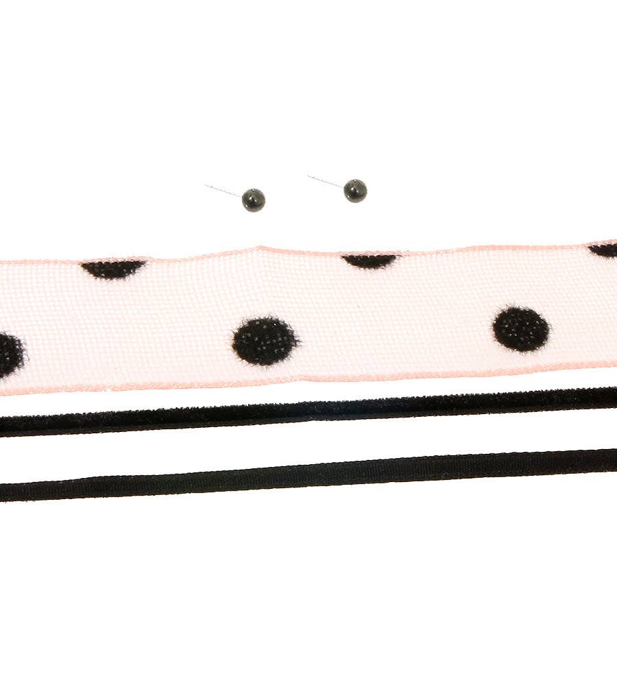 Pink Lace Choker for wholesale on Faire1