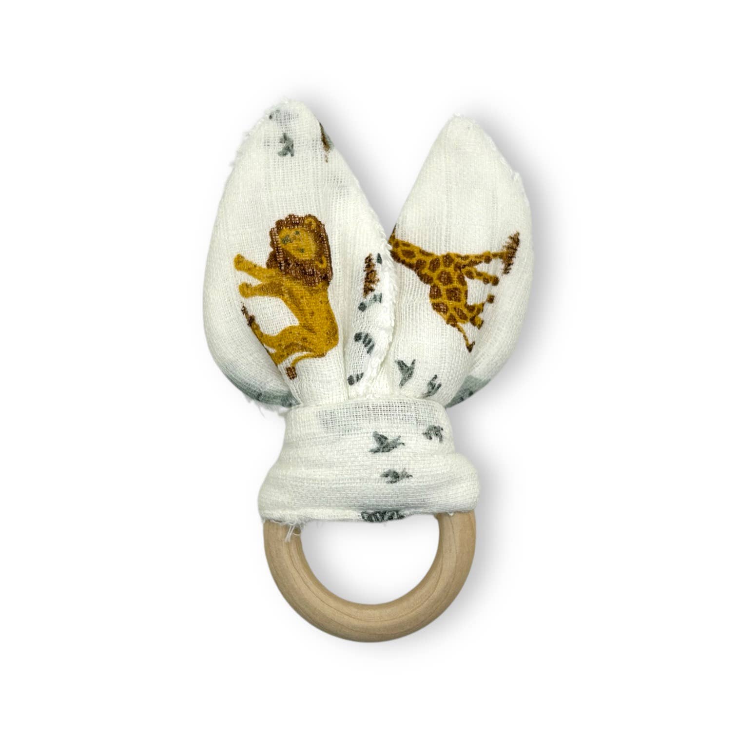 Jolly Bundles – wholesale Teether (not clip-on) – Baby – Nursery Themed Wooden Baby Teething Ring/ Baby Shower Gift2