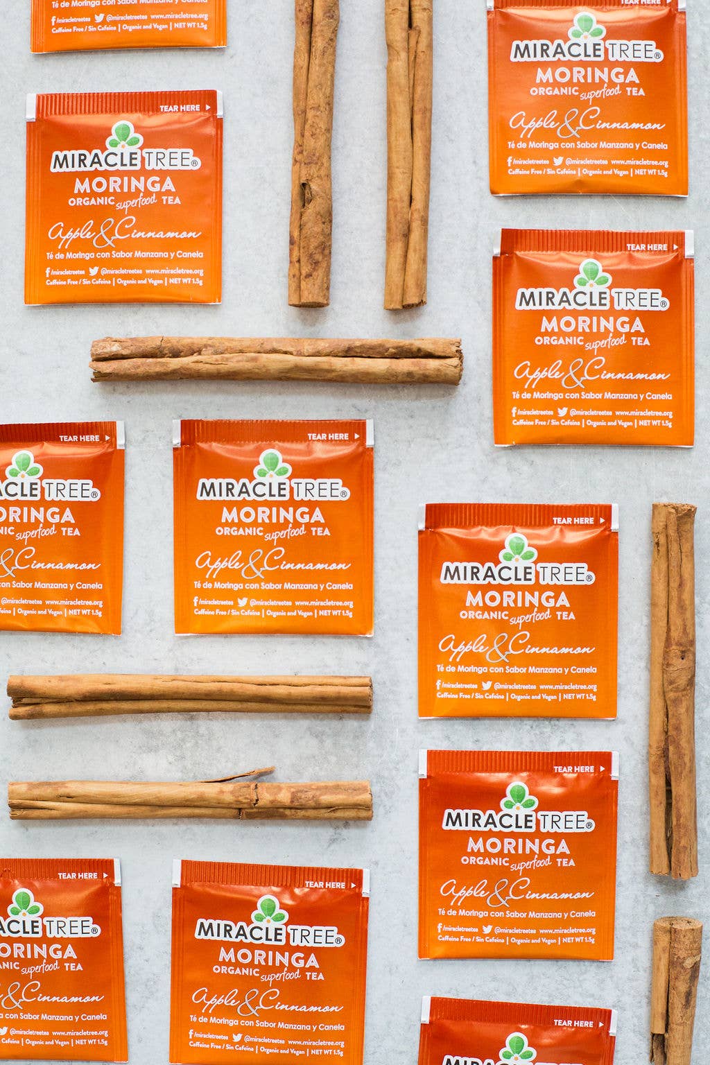 Miracle Tree - Wholesale Health/Detox Tea - Organic Moringa Tea: Apple & Cinnamon9