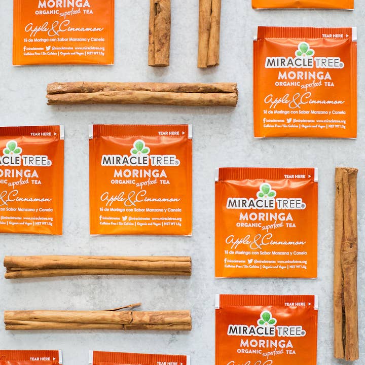 Miracle Tree - Wholesale Health/Detox Tea - Organic Moringa Tea: Apple & Cinnamon9