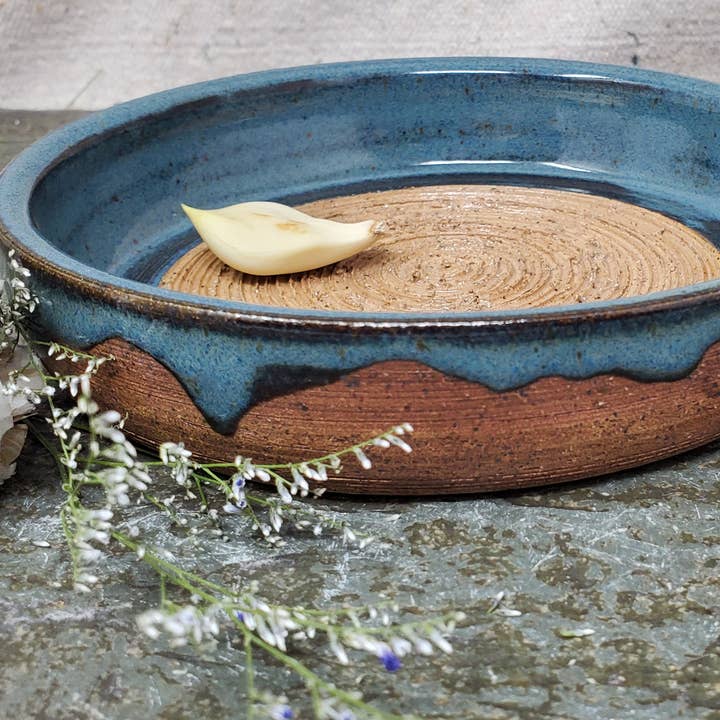 Turtle Hollow Pottery - Wholesale Condiment/Dip Bowl - Garlic dip dish1