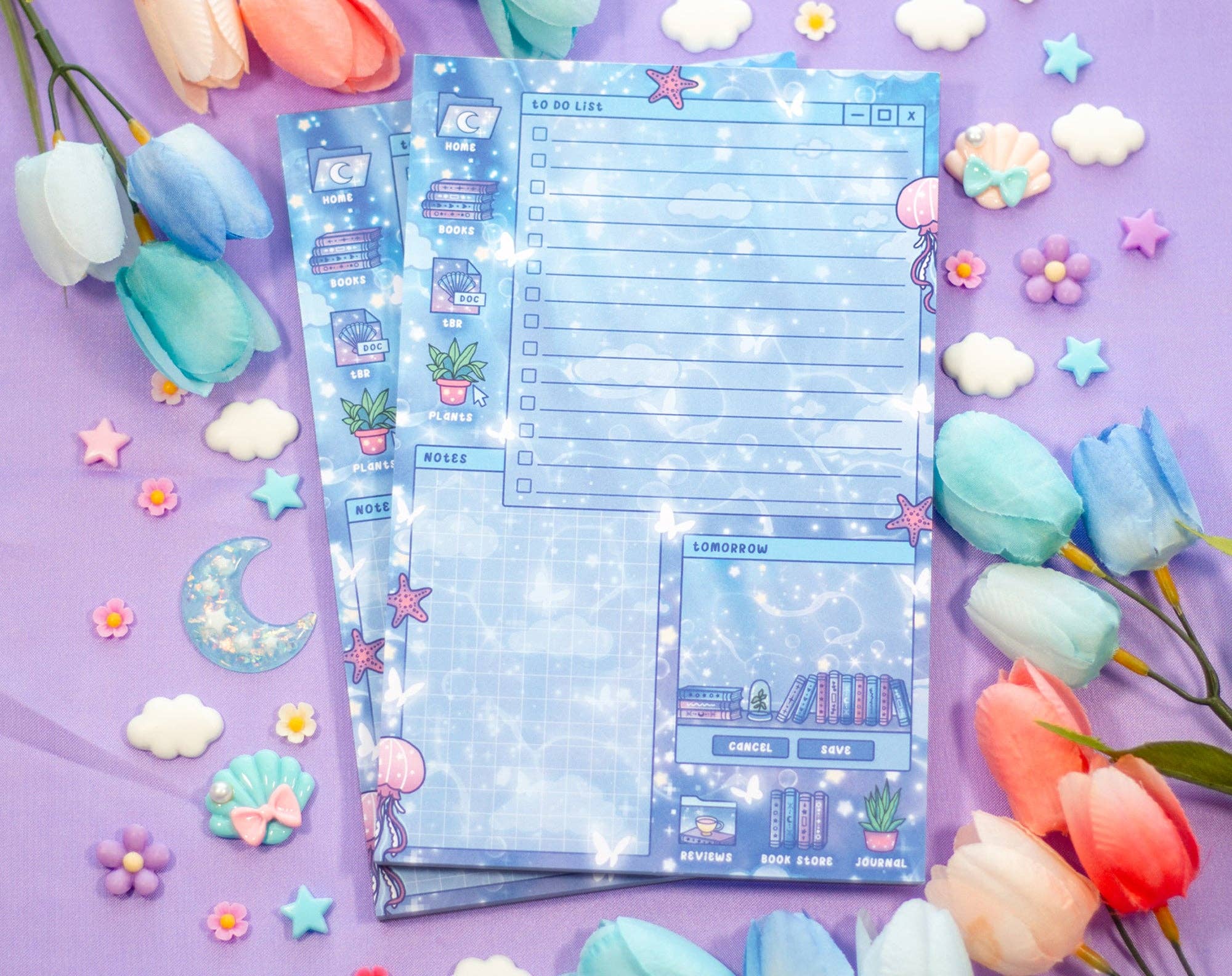 Unicorn Eclipse - Wholesale Planner - Reading Room Daily Planner Pad2