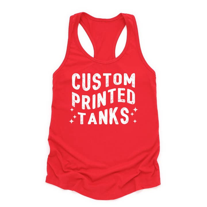 Peculiar People Designs - Wholesale Tank Top - Women's - One Side Custom Printed Tank Tops With Your Logo Or Artwork5