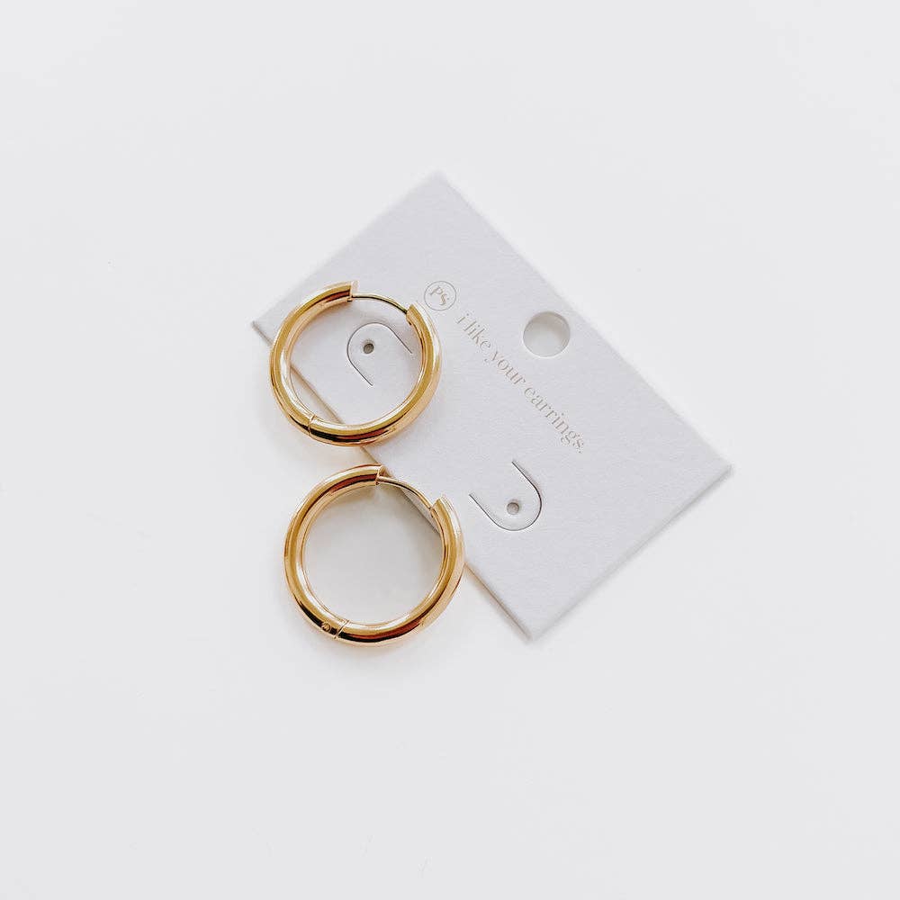 Pretty Simple - Wholesale Oorringen - Lieve Schat Hoepeloorbellen - WATERDICHT Groothandel2