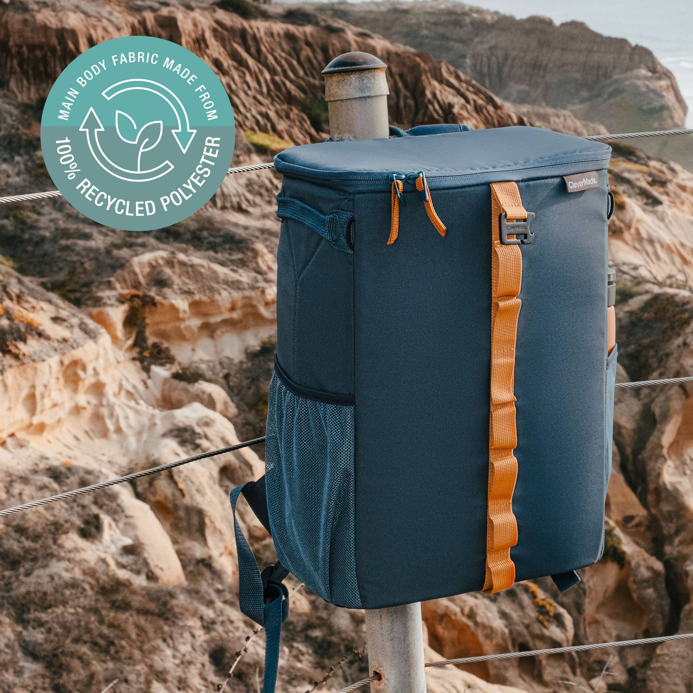 CleverMade - Wholesale Cooler/Cooler Bag - Collapsible Backpack Cooler9