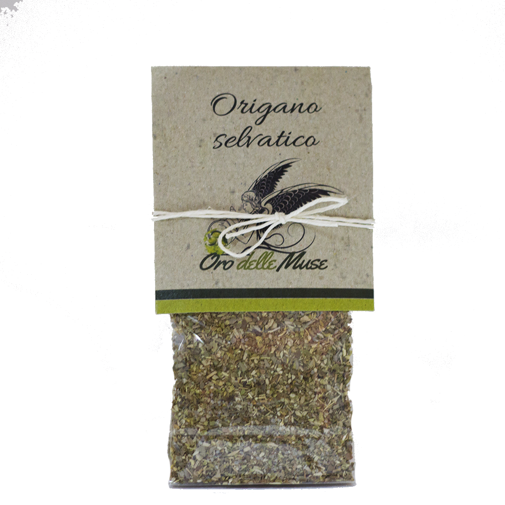 Calabria da Gustare - Vendita all'ingrosso Erbe aromatiche - Origano secco Calabrese 60 Gr0