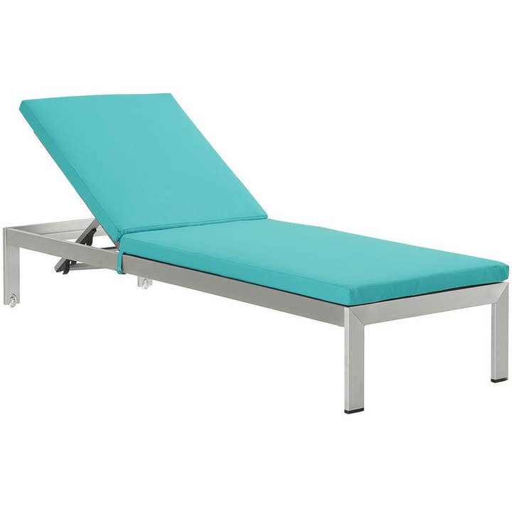 Greenwestons Outdoor Patio Aluminum Chaise with Cushions for wholesale by Greenwestons