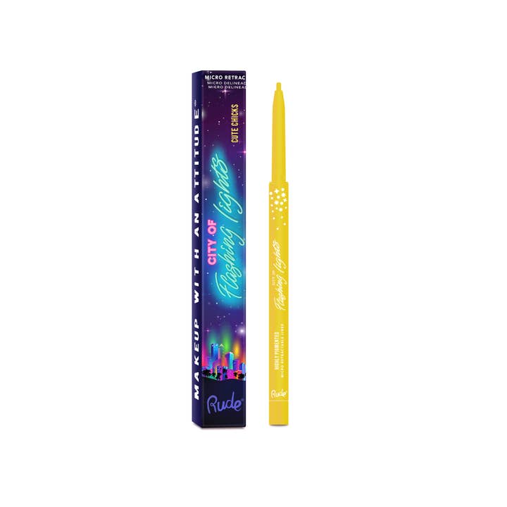 Rude Cosmetics - Wholesale Eyeliner/Pencil - City of Flashing Lights Micro Retractable Liner13
