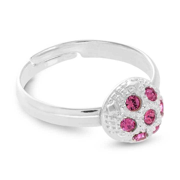 ANILLOMEDIA KUGLE FORSØLVET for engroshandel hos Destellos Mediterranean Jewels