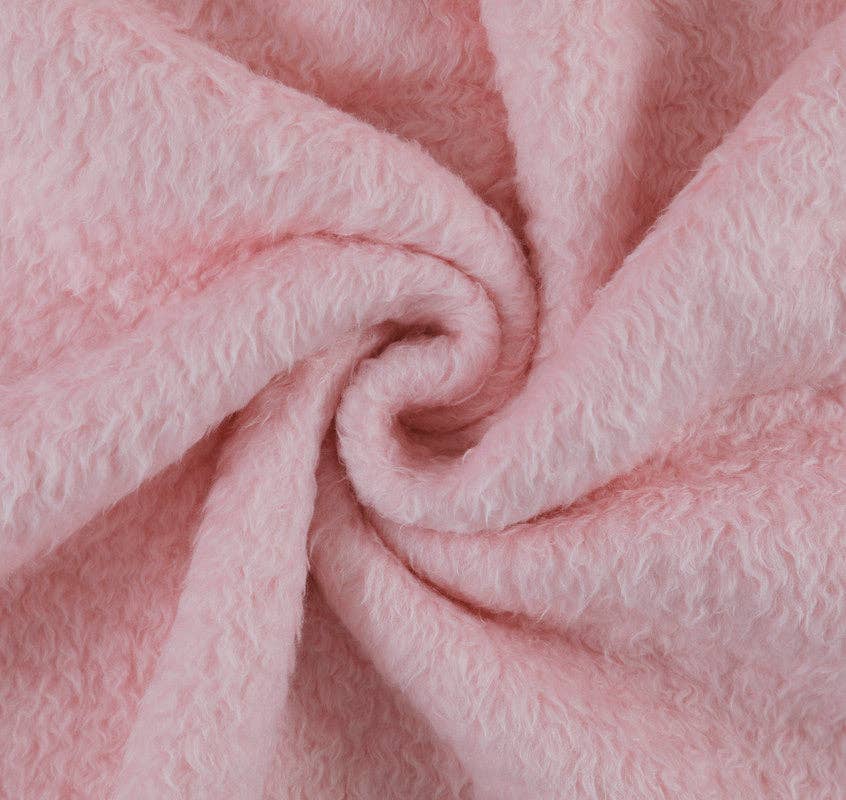 BOD HOME - Wholesale Throw Blanket - Ultra Soft Pink Cotton Blanket2