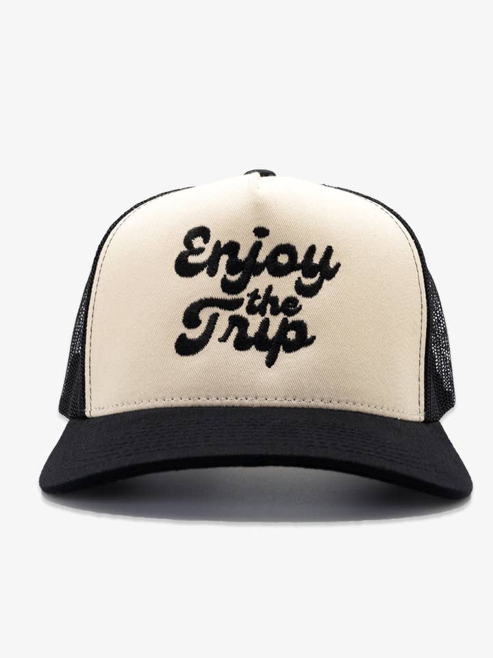 Enjoy the Trip Classic 5-Panel Trucker for wholesale by Dipped®