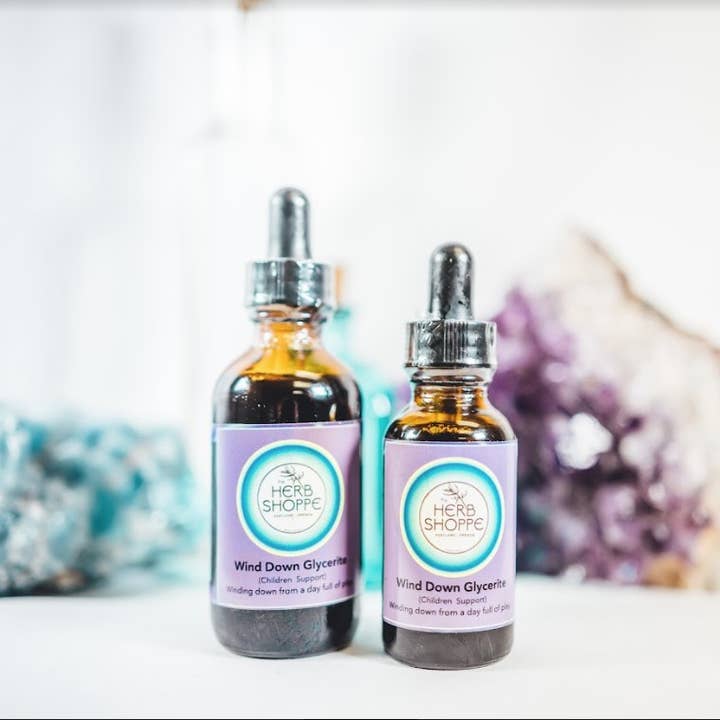 Wind Down Mistura de Glicerite Infantil por atacado de The Herb Shoppe