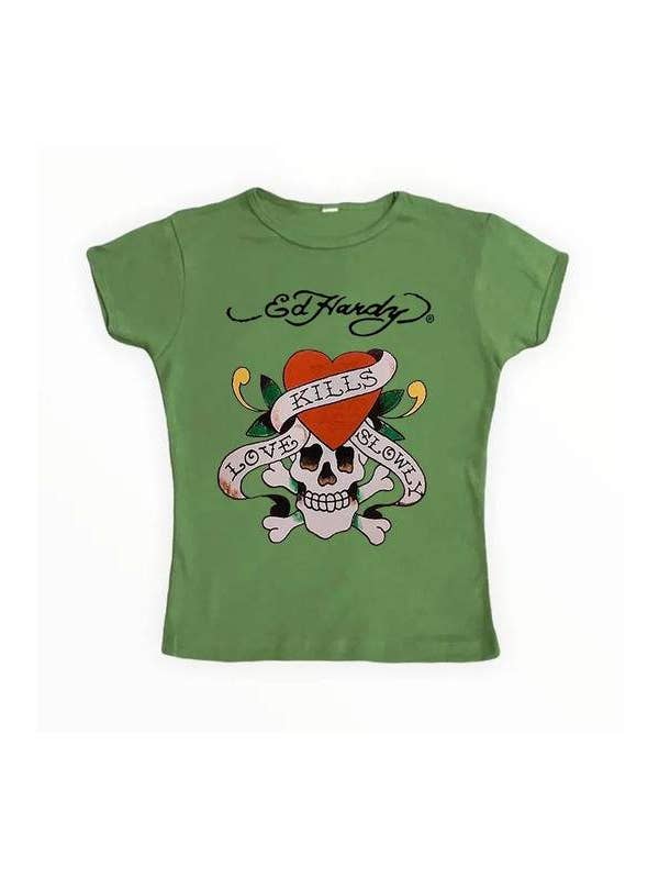 Queen Fashion - Wholesale Blouse - Women's - short sleeve graphic tee3