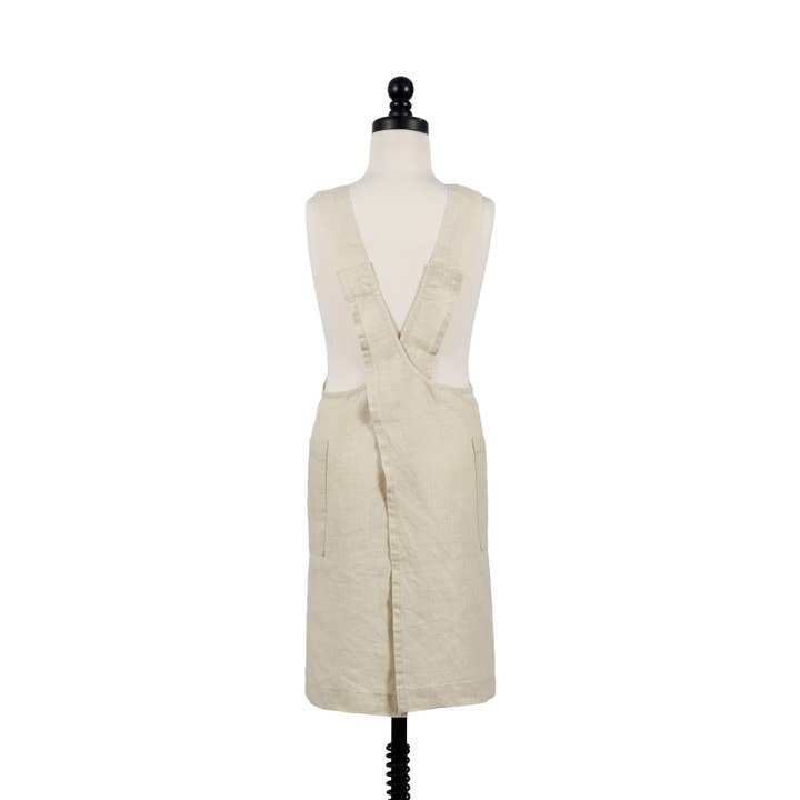 KAF Home - Wholesale Apron - Kids - KAF Home Firenze Kids 100% Stonewashed Linen Smock Apron11