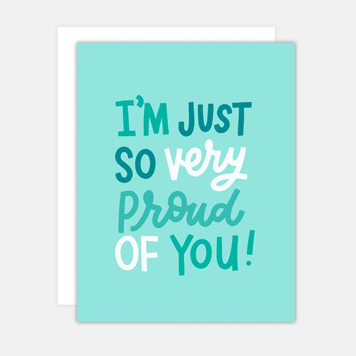 Proud Of You Greeting Card for wholesale by Joanna Dee
