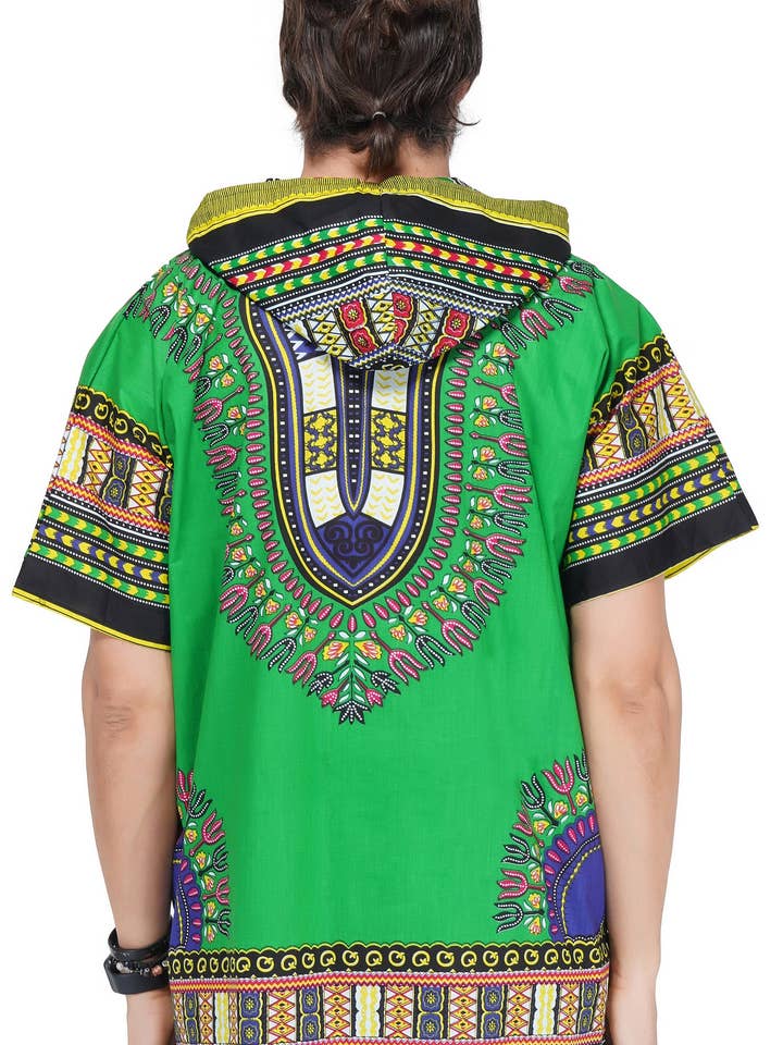 Satsuma Wholesale - Wholesale Hoodie - Men's - Unisex Dashiki Hoodie5