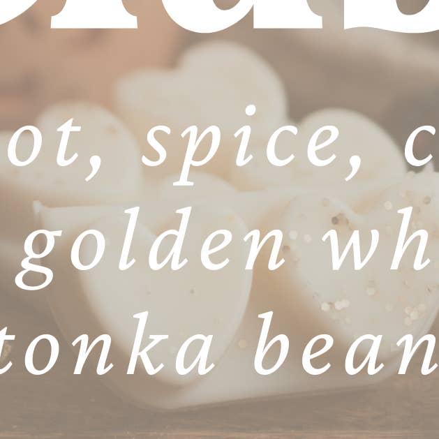 Jazz Club Scented Heart Clamshell Soy Wax Melts for wholesale by Meleri and Maple Co