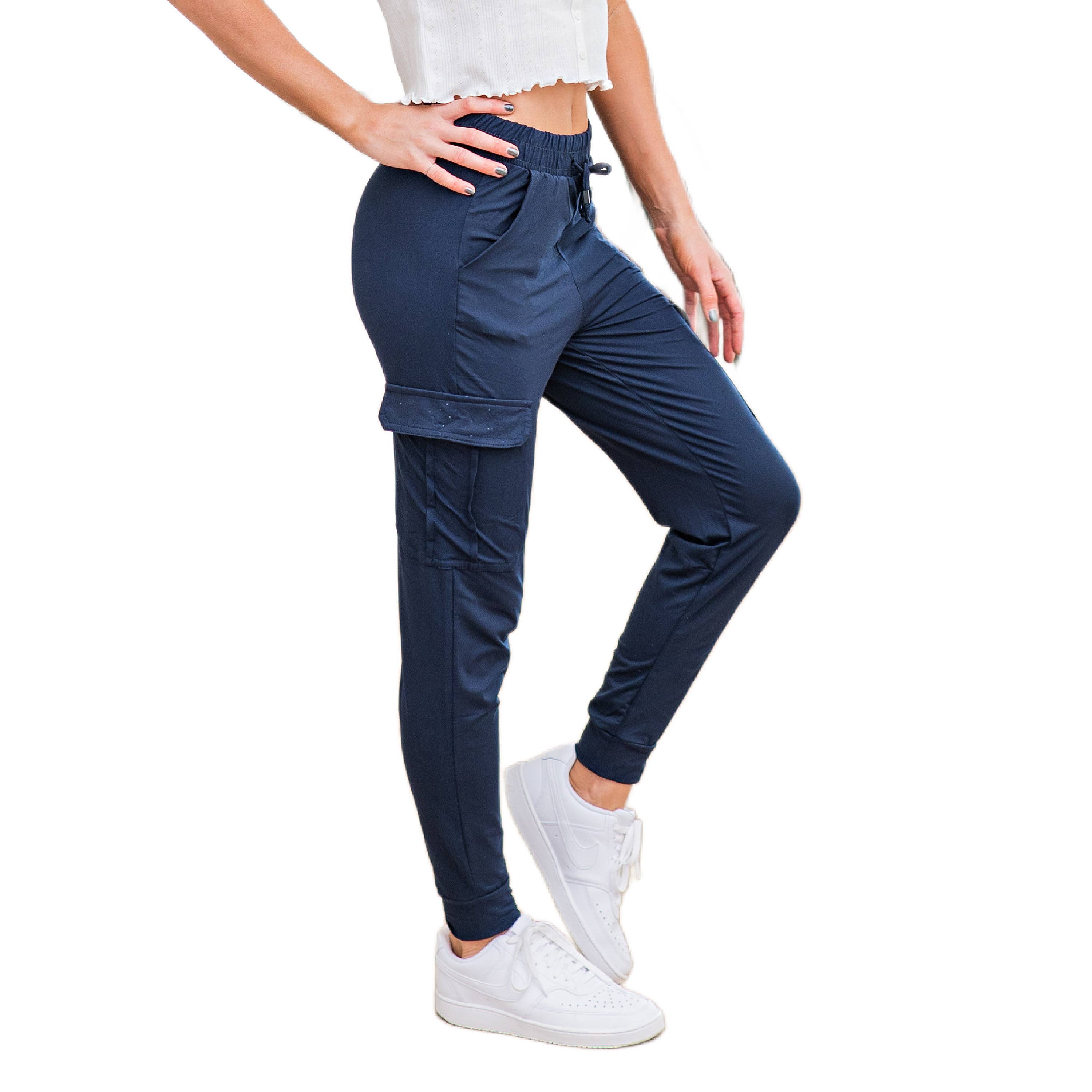 Truly Contagious - Wholesale Lounge Sweatpants/Joggers - Women's - Ultra Soft Joggers w/ Cargo Pocket | S-XL Sizes( CJK01/CA5009