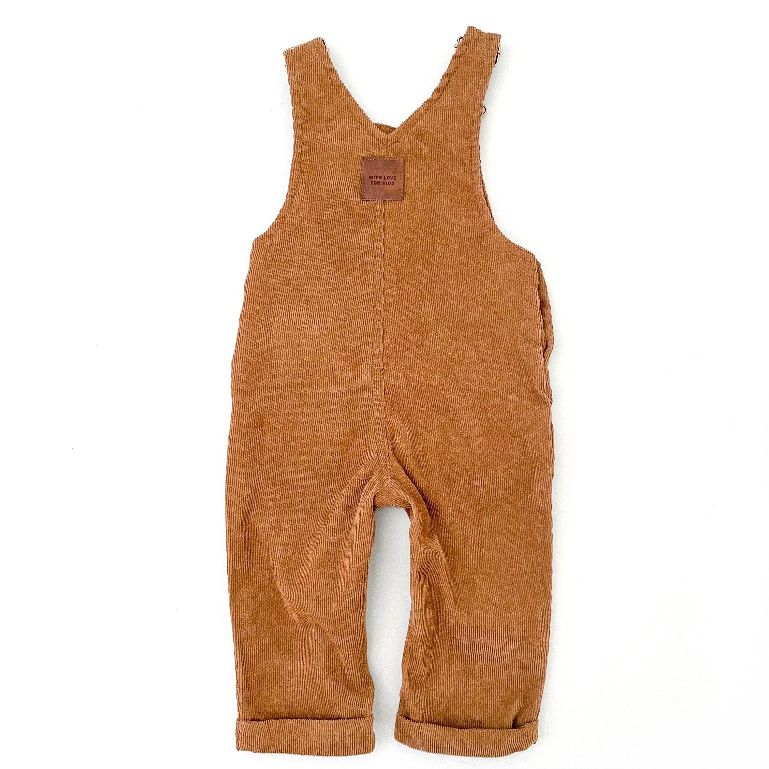 With Love for Kids - Vendita all'ingrosso Salopette - Neonati - Salopette Hudson Cord - TAN13