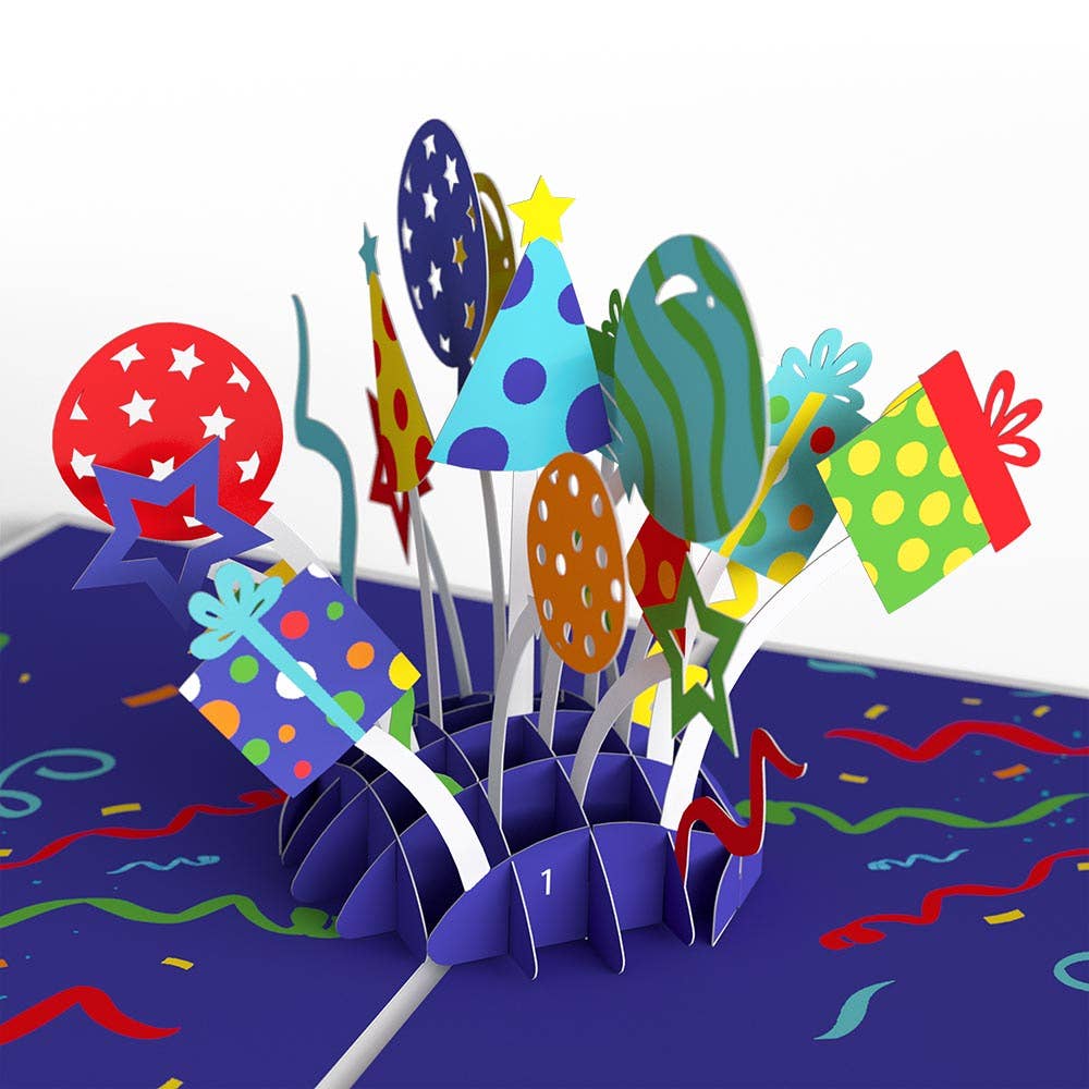 Lovepop Cards - Wholesale Birthday Card - Happy Birthday Endless Surprises 5"x7” to 2"x3” Nesting Card7