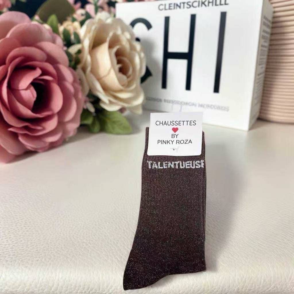 Anais - Wholesale Socks - Women's - high glitter sock46