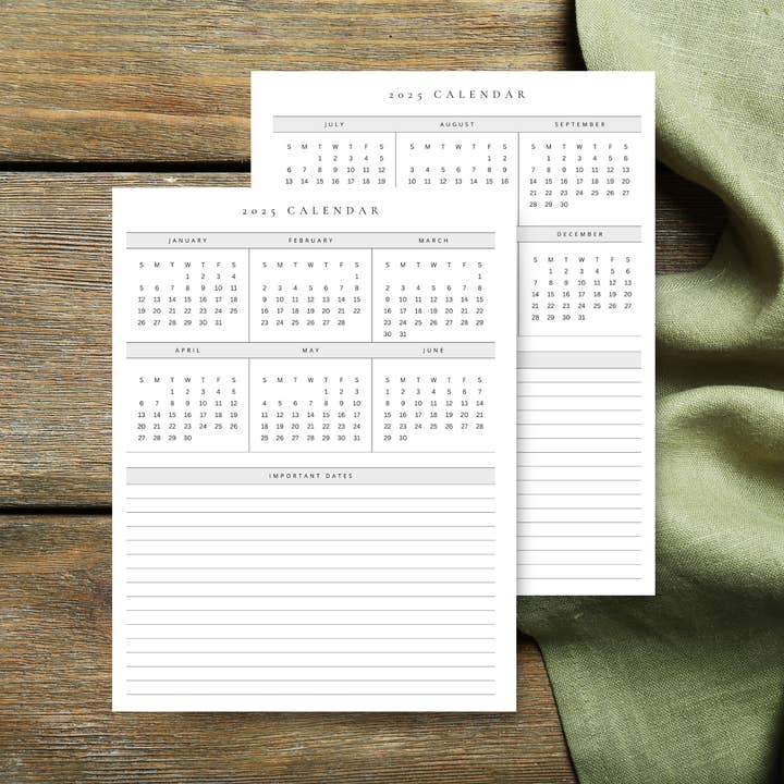 Design Sprinkles - Wholesale Planner - 2025/26 Weekly Planner & Habit Tracker - Lemon Calendar