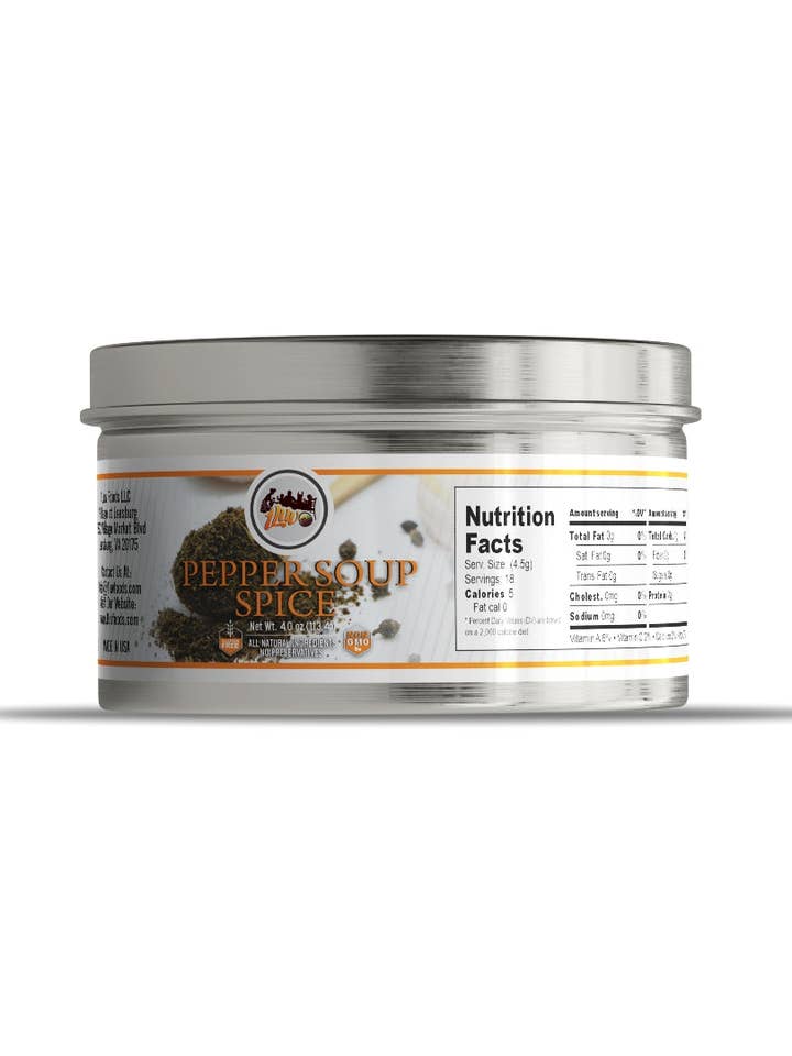Pepper Soup Spice for wholesale by 1Luv Foods LLC