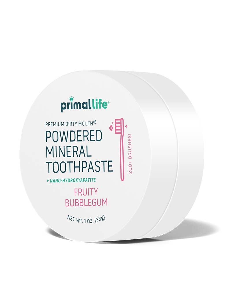 Primal Life Organics - Wholesale Toothpaste - Dirty Mouth Powdered Mineral Toothpaste9