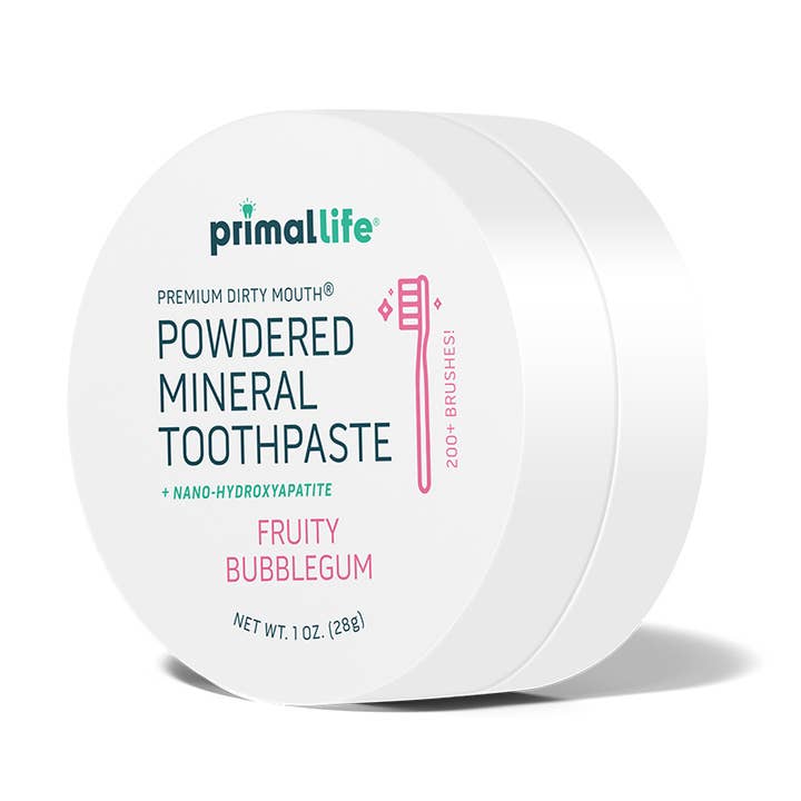 Primal Life Organics - Wholesale Toothpaste - Dirty Mouth Powdered Mineral Toothpaste9