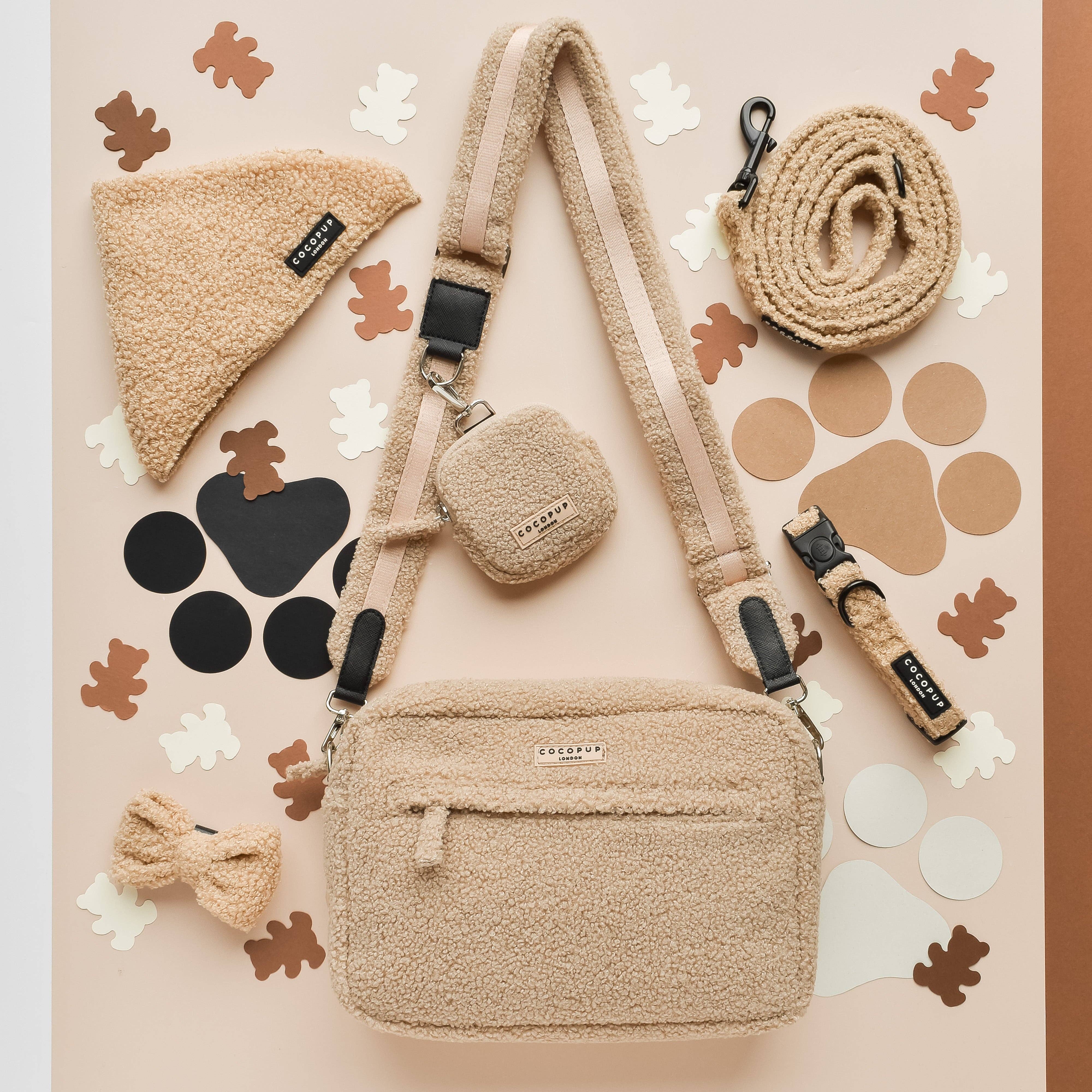 Cocopup London - Wholesale Pet Treat Bag - Dog - Large Dog Walking Bag - Teddy Rupert1