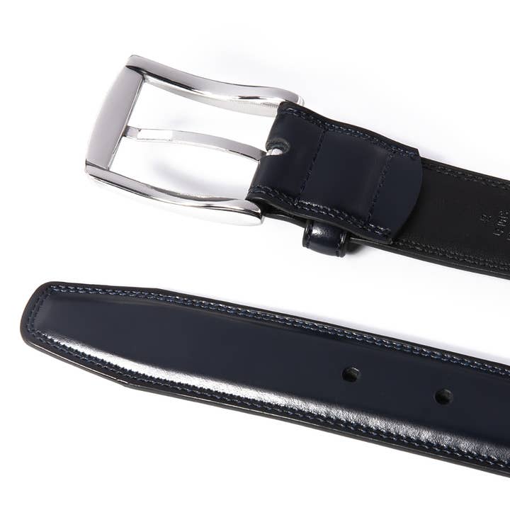 Leather Belt Fashion & Classic Designs 1015 Navy for wholesale on Faire7