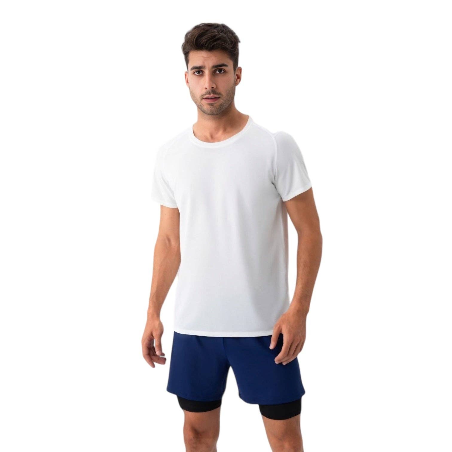Active by Anna-Kaci - Wholesale T-Shirt - Men's - Men's Lightweight Performance T-Shirt with Moisture-Wicking8