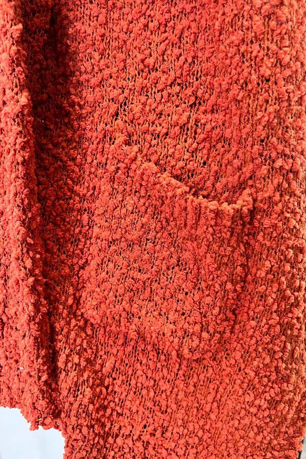 Tasha Apparel Wholesale - Wholesale Cardigan - Women's - Trendy Popcorn Knit Open Front Cozy Lightweight Oversized Cardigan Sweater7