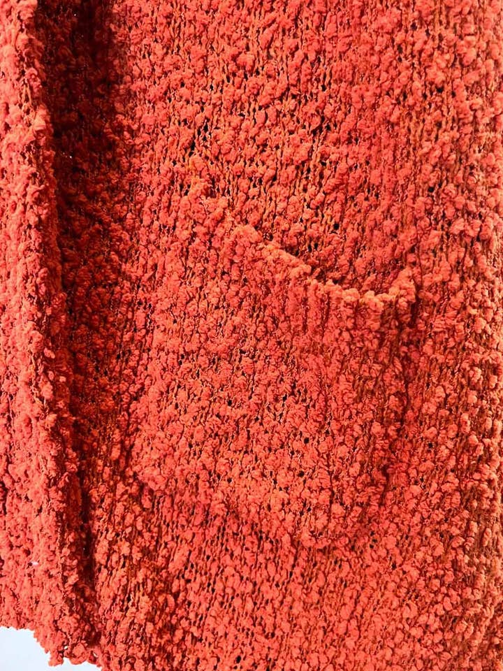 Tasha Apparel Wholesale - Wholesale Cardigan - Women's - Trendy Popcorn Knit Open Front Cozy Lightweight Oversized Cardigan Sweater7