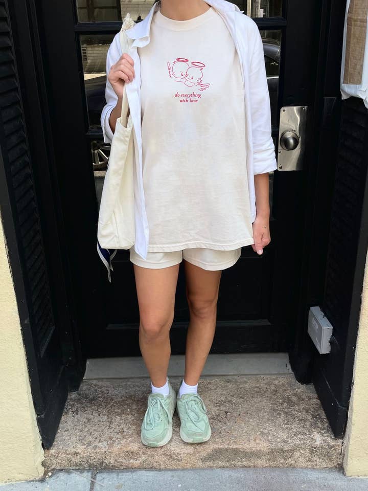 Faites tout avec amour, vêtements tendance chrétiens, Proverbes pour la vente par Grow in Grace