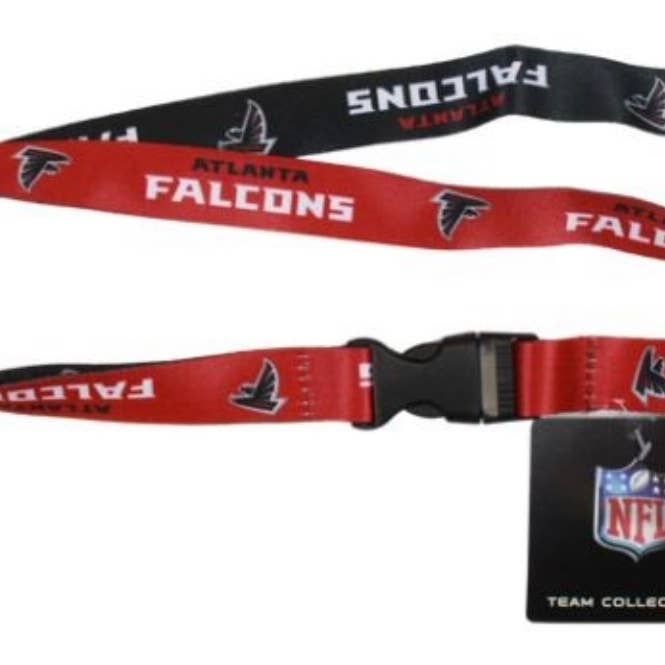 Mojo Lanyard- 2 Sided- Atlanta Falcons for wholesale by St. Louis Wholesale LLC