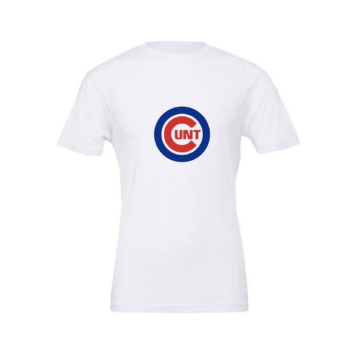 Calm Down Caren – wholesale Screen printed t-shirt – unisex – Cunt Cubs Baseball Inspired - T-Shirt
