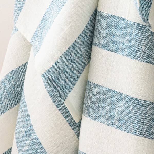 LinenMe - Wholesale Hand Towel - Linen Hand Towels Marine Blue Philippe3
