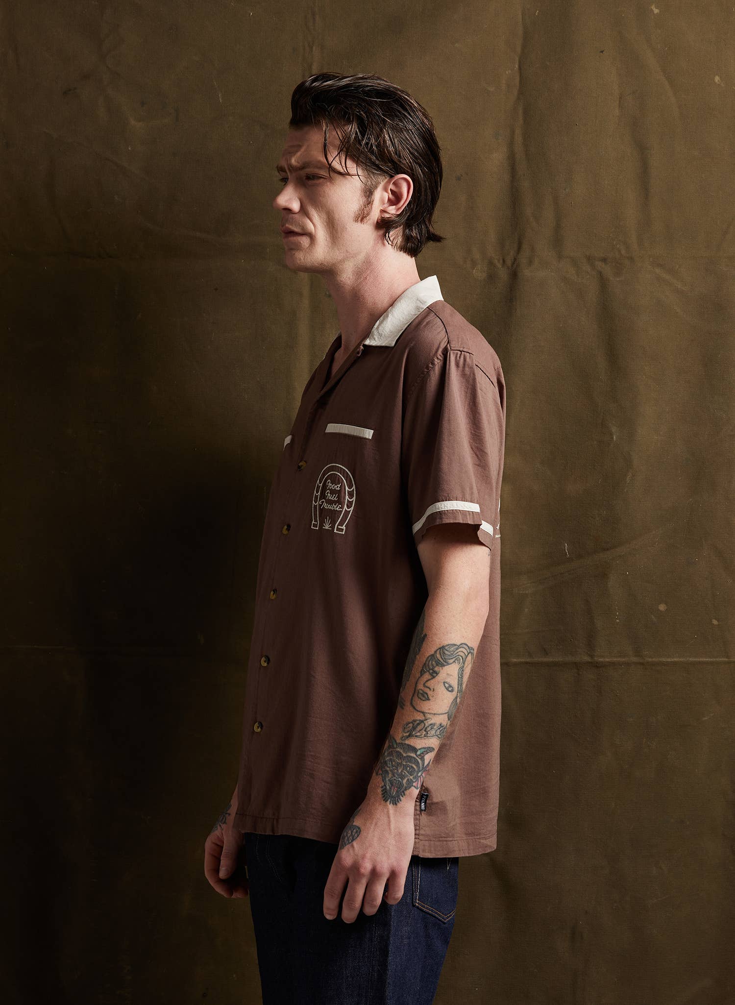 Pyknic - Wholesale Button Down Shirt - Unisex - Enchiladas Casual Button Down Shirt Men & Women5