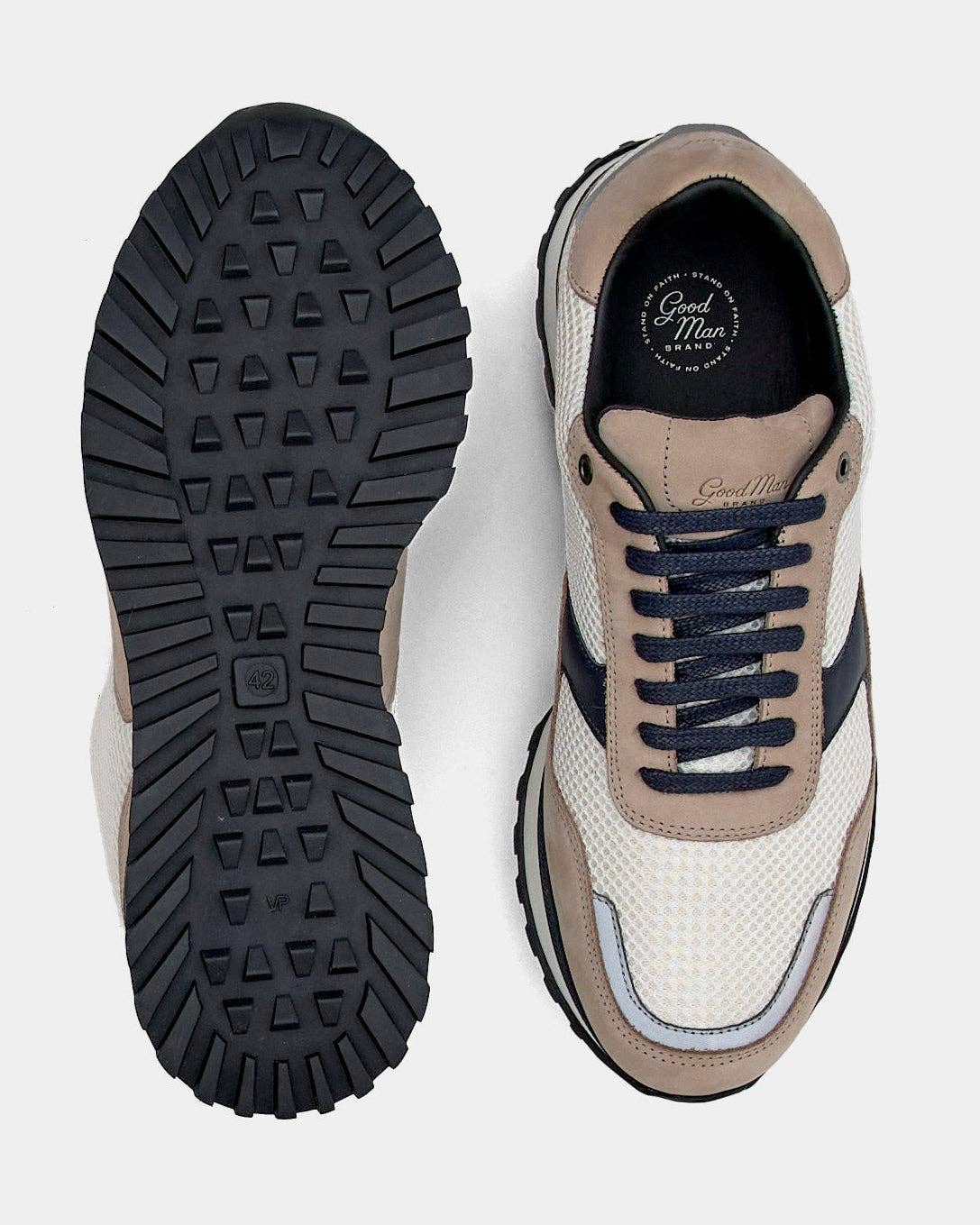 The Good Man Brand - Wholesale Sneakers - Heren - Aspire Sneaker | Verantwoord Mesh, Leer5