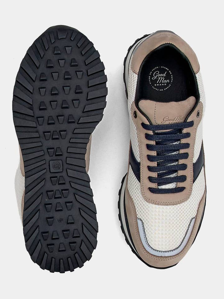 The Good Man Brand - Wholesale Sneakers - Heren - Aspire Sneaker | Verantwoord Mesh, Leer5