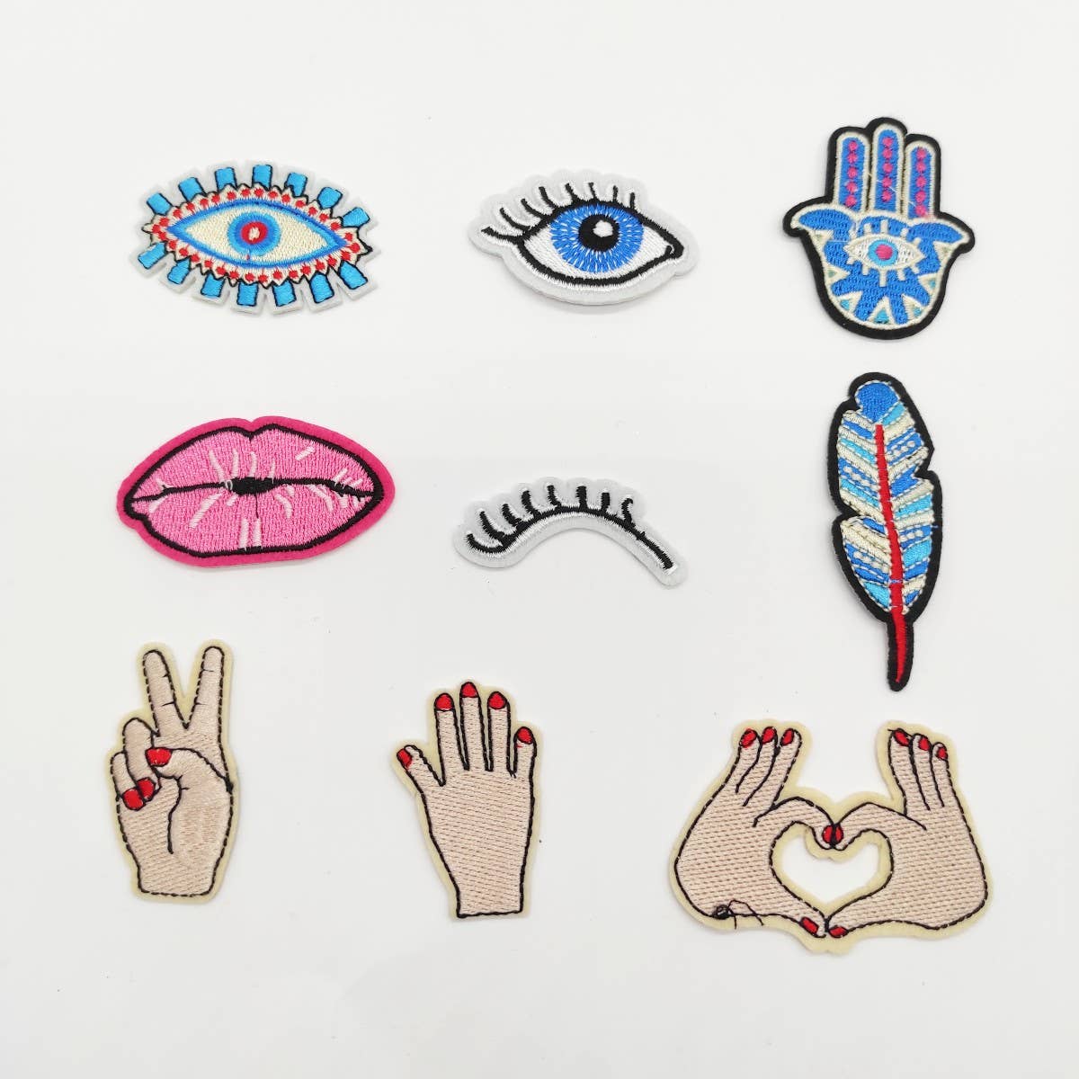 CARALI / MYC Paris – wholesale Lapp – Set med 100 strykpåser i bohemisk stil1