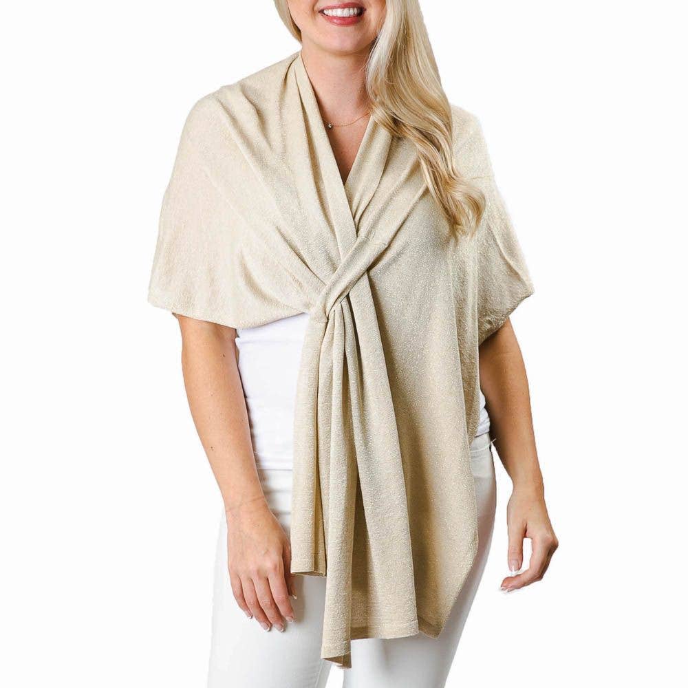 Top It Off - Wholesale Wrap - Women's - Lightweight Kaylie Wraps - Sophisticated & Holiday- Ready3
