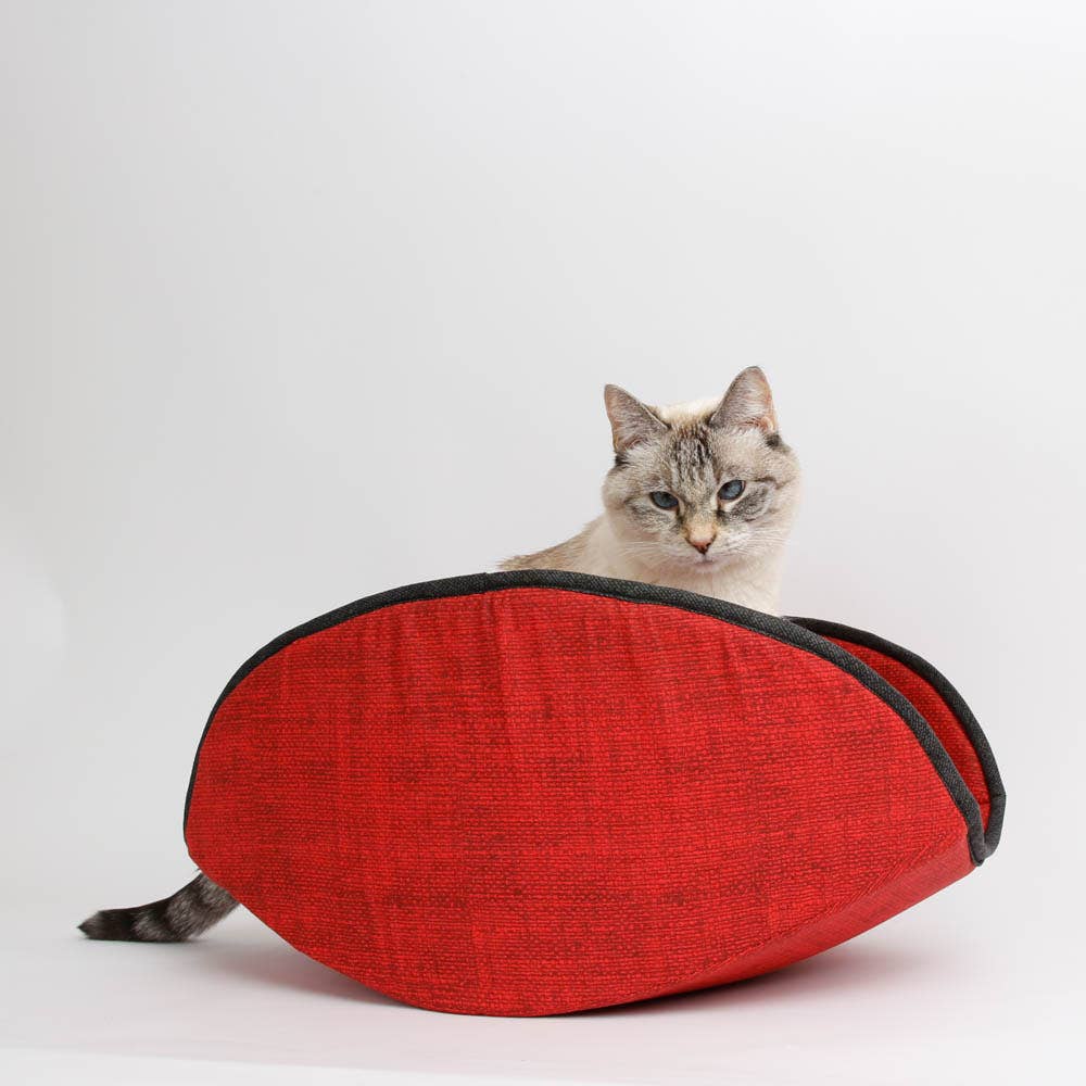 The Cat Ball - Wholesale Pet Bed - Cat/Dog - Jumbo Cat Canoe Bed - Taco-Shaped Nest for Cats and Dogs3