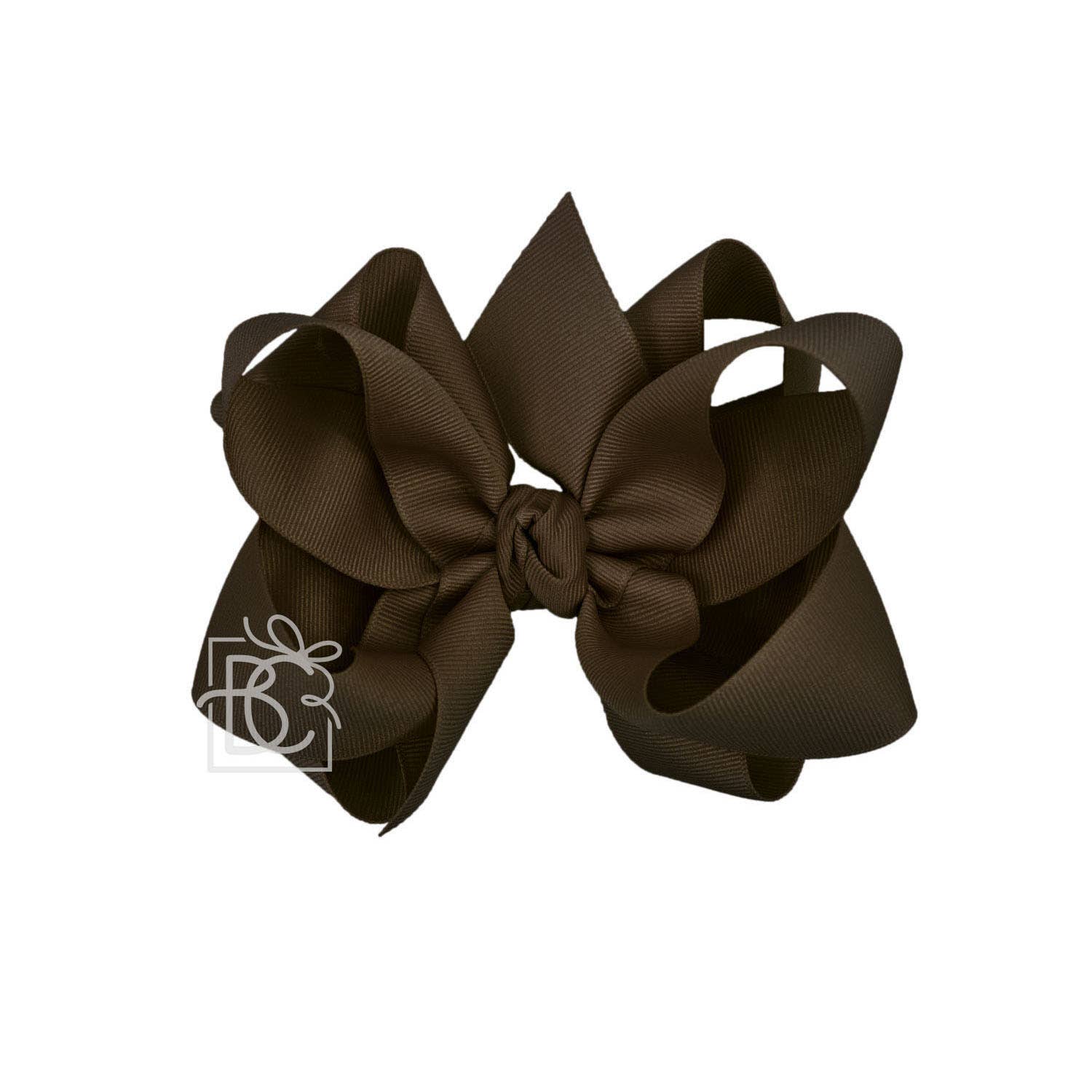 Beyond Creations, LLC - Wholesale Hair bow – Kids - MULTI-LOOP GROSGRAIN BOW ON CLIP164